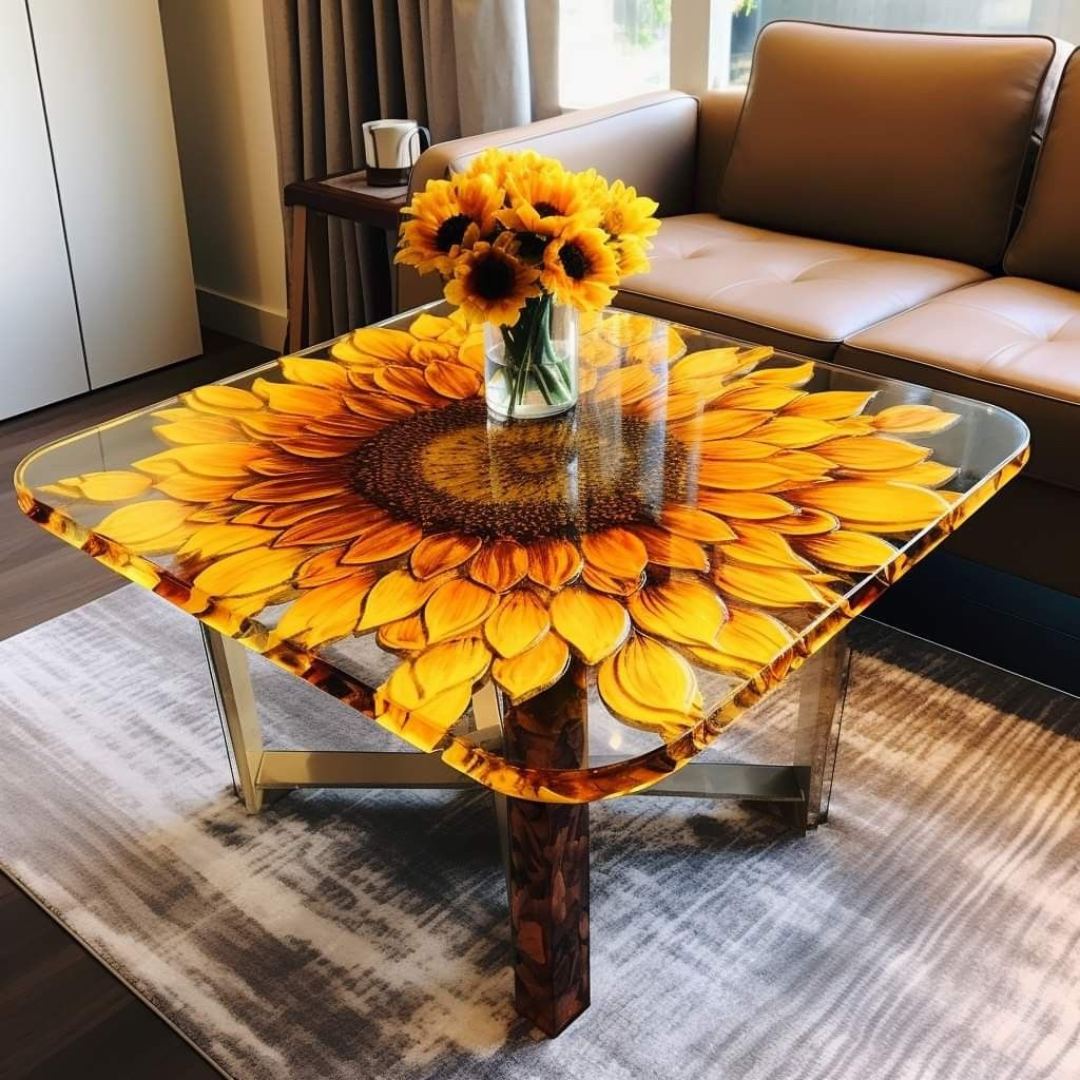 Designer Marble Flower Table